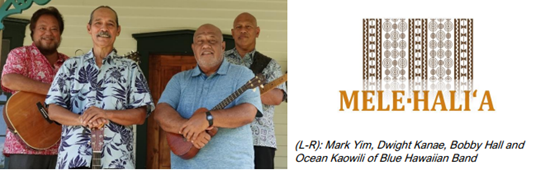 Image of Mark Yim, Dwight Kanaʻe, Bobby Hall and Ocean Kaowili standing side by side.
