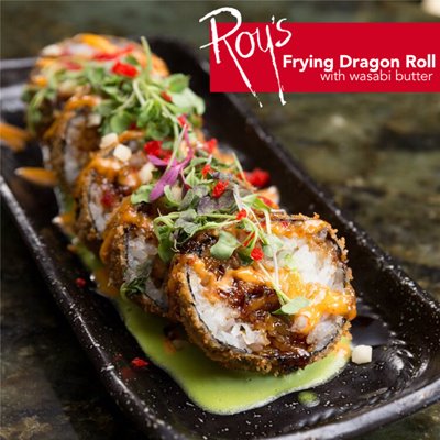 Sushi roll from Roy's Waikiki