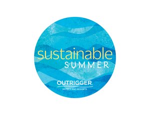 Outrigger's Sustainable Summer circle logo