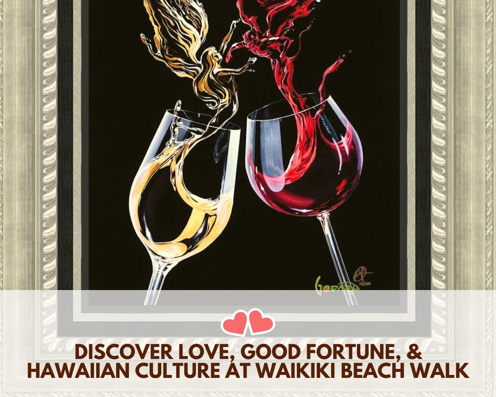 Discover Love, Good Fortune, & Hawaiian Culture at Waikiki Beach Walk